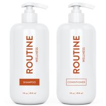 Conjunto de shampoo e condicionador Routine Wellness Biotina 400mL