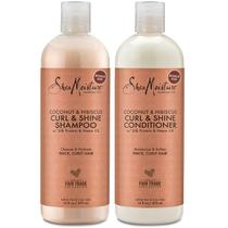 Conjunto de shampoo e condicionador SheaMoisture Coconut & Hibiscus Conjunto de shampoo e condicionador SheaMoisture Coconut & Hibiscus