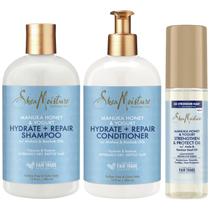 Conjunto de shampoo e condicionador SheaMoisture Manuka Honey & Yogurt Conjunto de shampoo e condicionador SheaMoisture Manuka Honey & Yogurt