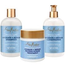 Conjunto de shampoo e condicionador SheaMoisture Manuka Honey