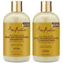 Conjunto de shampoo e condicionador SheaMoisture Raw Shea Butter