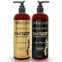 Conjunto de shampoo e condicionador Shiny Leaf DHT Pro anti-queda de cabelo