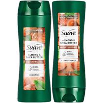 Conjunto de shampoo e condicionador Suave Amêndoa e Manteiga de Karité 375mL