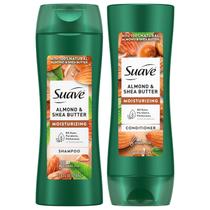 Conjunto de shampoo e condicionador Suave Amêndoa e Manteiga de Karité 375mL
