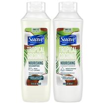 Conjunto de shampoo e condicionador Suave Tropical Coconut 665ml