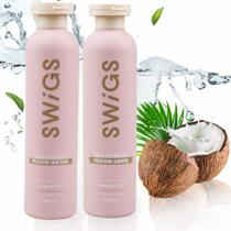 Conjunto de shampoo e condicionador SWIGS para peruca humana e sintética