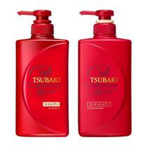 Conjunto de shampoo e condicionador Tsubaki Moist 450mL x 2 Conjunto de shampoo e condicionador Tsubaki Moist 450mL x 2