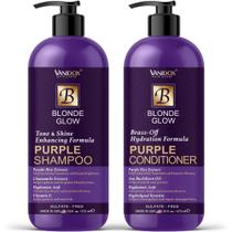 Conjunto de shampoo e condicionador VANIDOX Brass Toning Purple