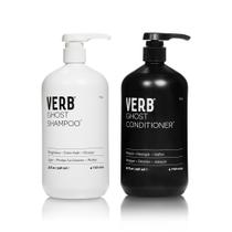 Conjunto de shampoo e condicionador Verb Ghost 946ml para cabelos finos Conjunto de shampoo e condicionador Verb Ghost 946ml para cabelos finos
