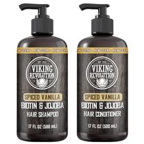 Conjunto de shampoo e condicionador Viking Revolution Spiced Vanilla Conjunto de shampoo e condicionador Viking Revolution Spiced Vanilla