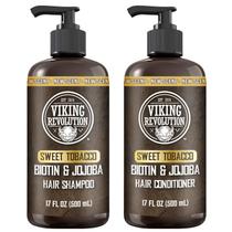 Conjunto de shampoo e condicionador Viking Revolution Sweet Tobacco Conjunto de shampoo e condicionador Viking Revolution Sweet Tobacco