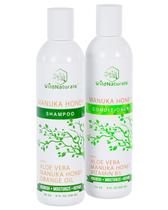 Conjunto de shampoo e condicionador Wild Naturals Manuka Honey