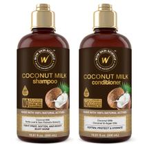 Conjunto de shampoo e condicionador WOW Skin Science Coconut Milk