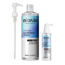 Conjunto de shampoo e tratamento capilar Nioxin Hair Fall Defense 1L