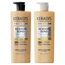 Conjunto de shampoo e tratamento Kerasys Advanced Keratin Bond