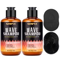 Conjunto de shampoo Goiple 360 Waves Black Men 360 Waves + Brush Conjunto de shampoo Goiple 360 Waves Black Men 360 Waves + Brush