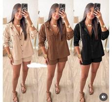Conjunto de short e blusa