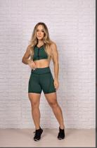 Conjunto de short em poliamida