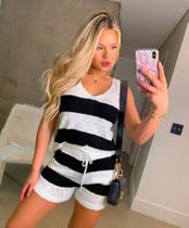 Conjunto de short em Trico Modal