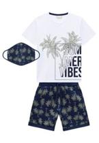 Conjunto de short i camisa masculina infantil Conjunto de short i camisa masculina infantil