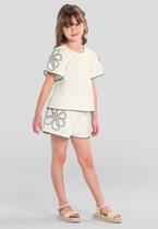 Conjunto de Shorts Menina Brandili Conjunto de Shorts Menina Brandili