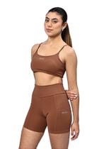 Conjunto de Shorts Pulse Run e Top Aero - BRAVE FLEX para Mulheres