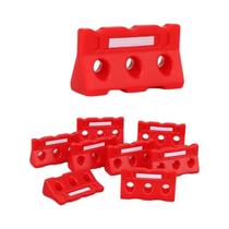 Conjunto De Sinalização De Trânsito Mini Para Crianças Com 12 Peças, Plástico, Sinais De Rua, Cone,