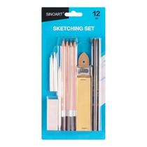Conjunto de Sketching Sinoart c/ 12pçs