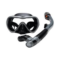 Conjunto De Snorkel Antiembaçante E À Prova De Vazamentos Com Óculos De Natação E Tubo De Snorkel