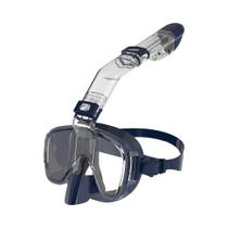 Conjunto de Snorkel e Máscara de Mergulho Dobrável - Antiembaçante com Sistema Seco Superior