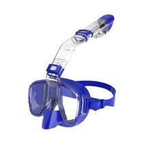 Conjunto de Snorkel e Máscara de Mergulho Dobrável - Antiembaçante com Sistema Seco Superior