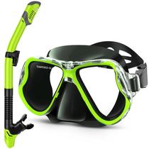 Conjunto de snorkel Greatever Dry Panoramic View Anti-Fog para adultos Conjunto de snorkel Greatever Dry Panoramic View Anti-Fog para adultos