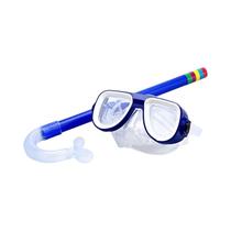 Conjunto De Snorkel Para Crianças Com Máscara Antiembaçante E Tubo De Snorkel Seco, Óculos De