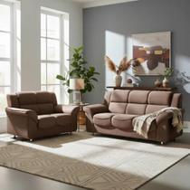 Conjunto de Sofá 2 e 3 Lugares África