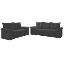 Conjunto de Sofá 2 e 3 Lugares Taurus Veludo Mamflex