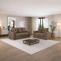 Conjunto de Sofa 3x2 Lugares Santa Catarina Bacetto
