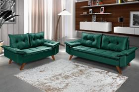 Conjunto De Sofa Bariloche 2 E 3 Lugares Essencial Estofados Conjunto De Sofa Bariloche 2 E 3 Lugares Essencial Estofados
