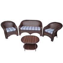 Conjunto de Sofá de Varanda Jardim Área de Lazer