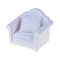 Conjunto De Sofá E Almofadas Para Casa De Bonecas Miniatura Infantil Escala 1:12 Sala De Estar