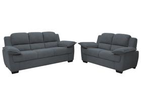 Conjunto de Sofás 2 e 3 Lugares Carmel Linoforte
