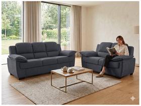 Conjunto de Sofás 2 e 3 Lugares Carmel Linoforte Conjunto de Sofás 2 e 3 Lugares Carmel Linoforte