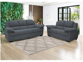 Conjunto de Sofás 2 e 3 Lugares Carmel Linoforte