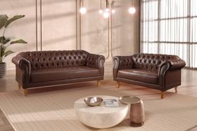 Conjunto de Sofás Chesterfield Duque Conjunto de Sofás Chesterfield Duque