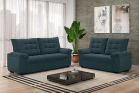 Conjunto de Sofás Estofados 3 e 2 Lugares Bertioga Conjunto de Sofás Estofados 3 e 2 Lugares Bertioga
