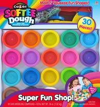 Conjunto de softee Play Dough Cra-Z-Art Super Rainbow com 18 latas