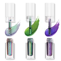 Conjunto de sombras Glitter MAKI YIKA Multicromático de longa duração