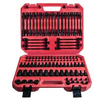 Conjunto de soquetes AMM 107PCS Allen e Torx Bit 1/4 3/8 1/2 Drive