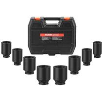 Conjunto de soquetes Axle Nut Impact VEVOR 1/2 Drive 8 peças SAE