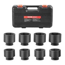 Conjunto de soquetes Axle Nut Impact VEVOR 3/4" Drive 8 peças SAE