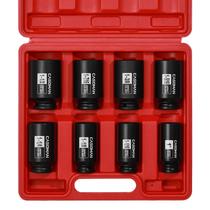 Conjunto de soquetes CASOMAN Drive Deep Spindle Axle Nut Conjunto de soquetes CASOMAN Drive Deep Spindle Axle Nut